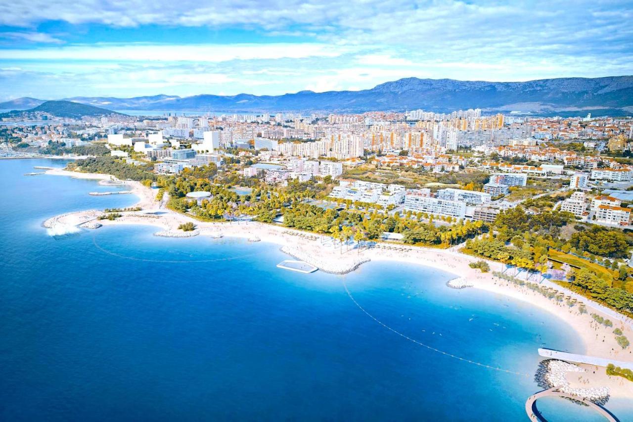 Lux Holiday Apartment Tony @ 10 Min Znjan Beach Split Exterior foto
